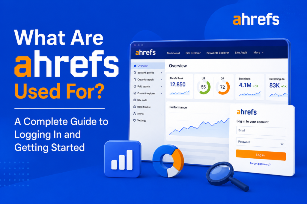 What Are Ahrefs Used For? A Complete Guide to Logging In and Getting Started