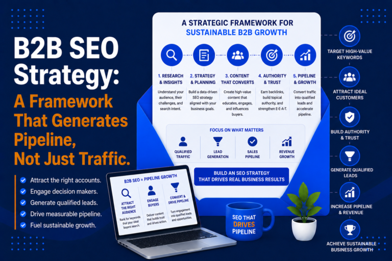 B2B SEO Strategy: A Framework That Generates Pipeline, Not Just Traffic