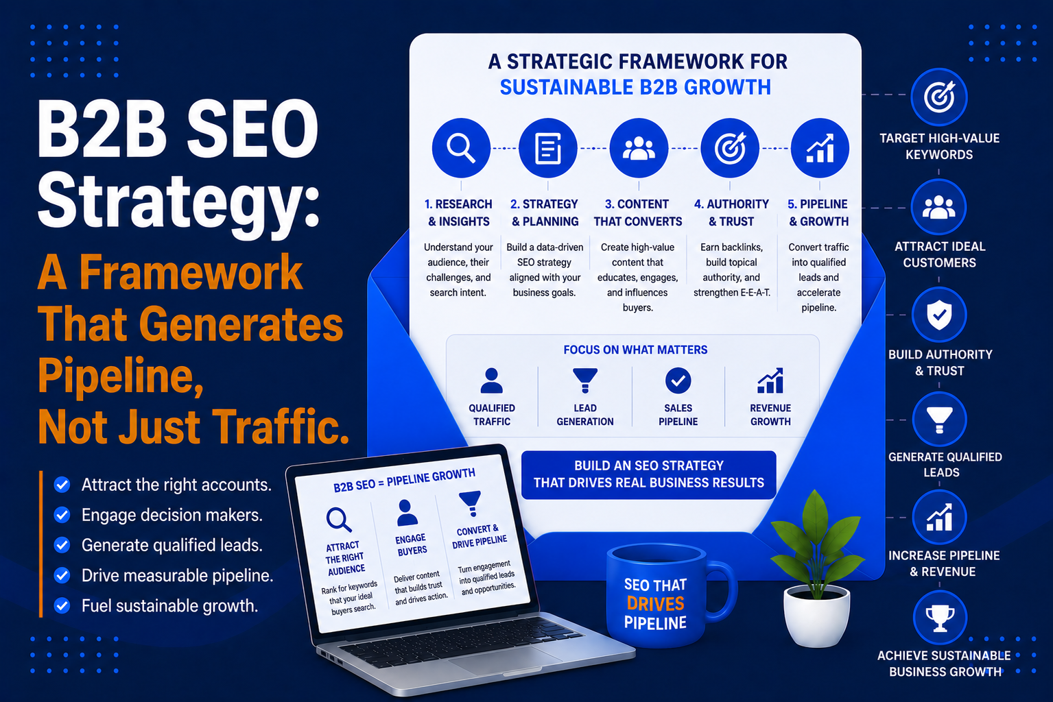 B2B SEO Strategy: A Framework That Generates Pipeline, Not Just Traffic