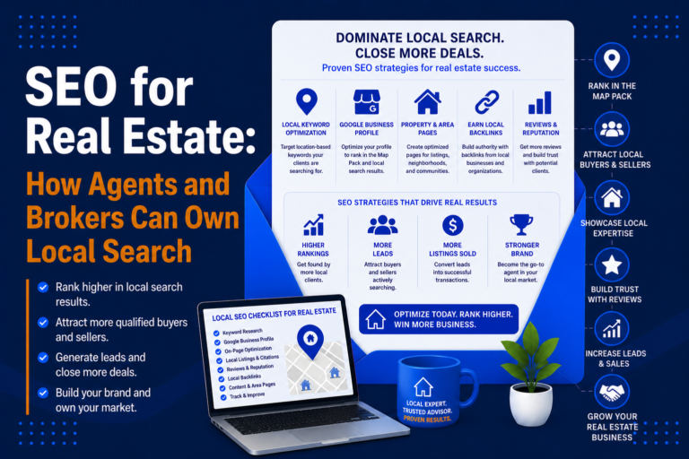 SEO for Real Estate: How Agents and Brokers Can Own Local Search