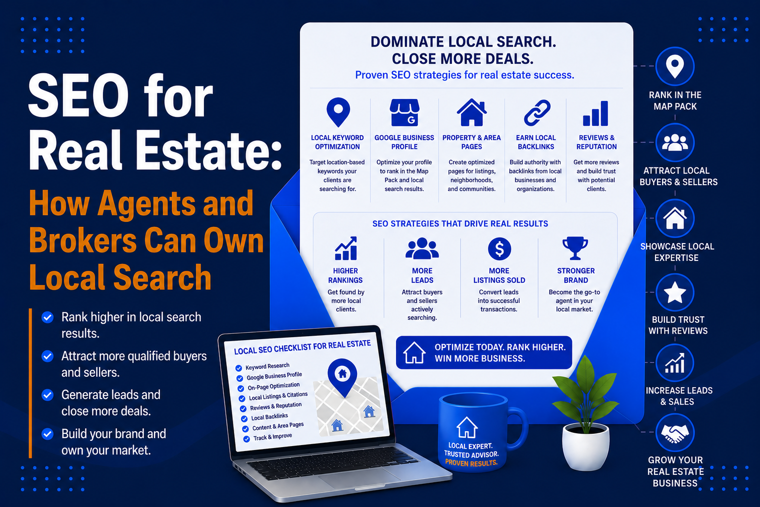 SEO for Real Estate: How Agents and Brokers Can Own Local Search