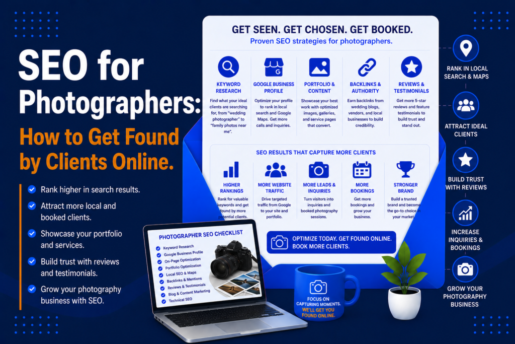SEO for Photographers: How to Get Found by Clients Online