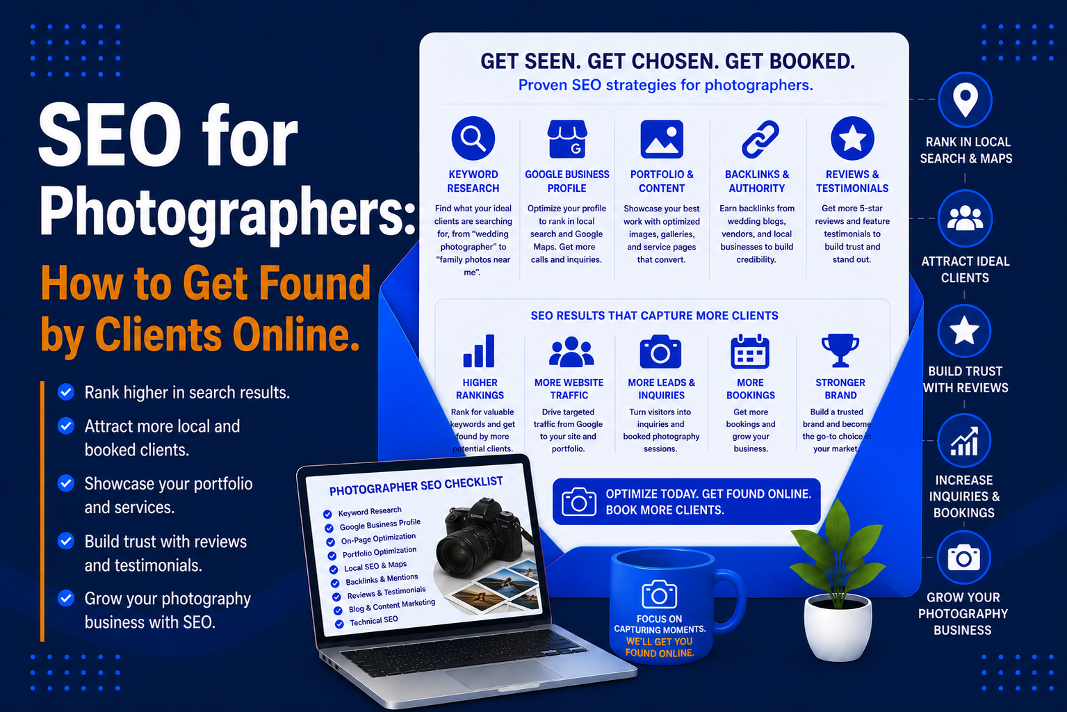 SEO for Photographers: How to Get Found by Clients Online