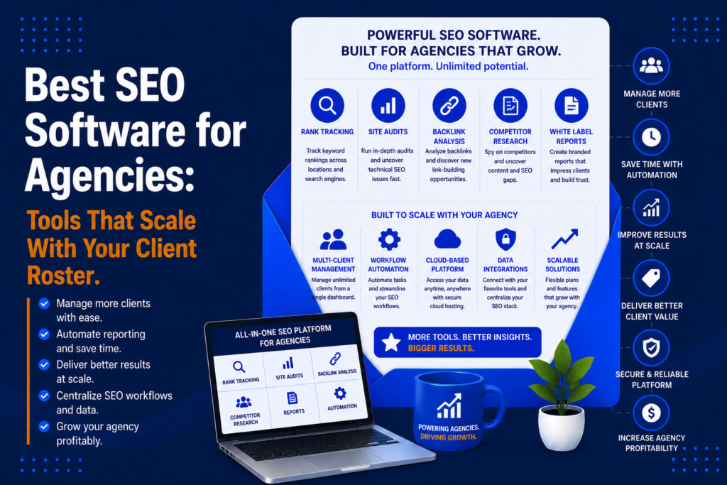 Best SEO Software for Agencies: Tools That Scale With Your Client Roster