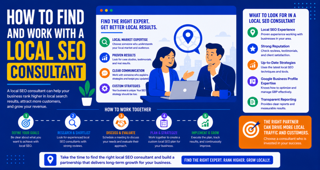 How to Find and Work with a Local SEO Consultant