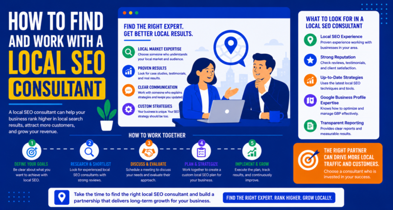 How to Find and Work with a Local SEO Consultant
