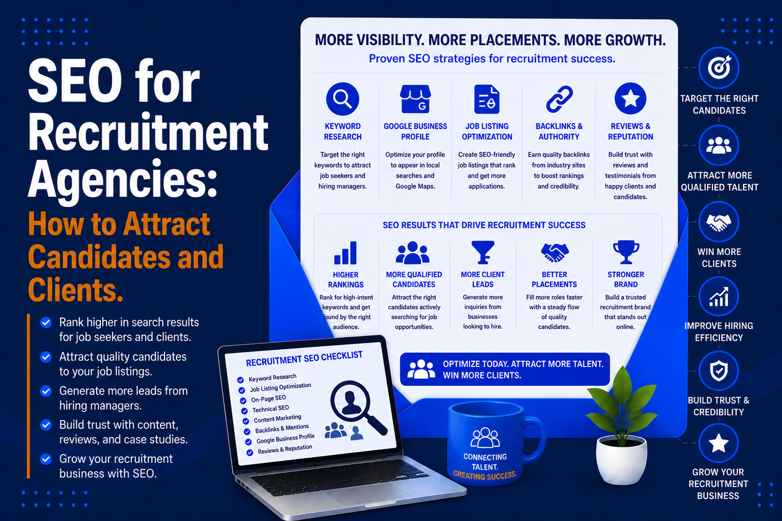 SEO for Recruitment Agencies: How to Attract Candidates and Clients