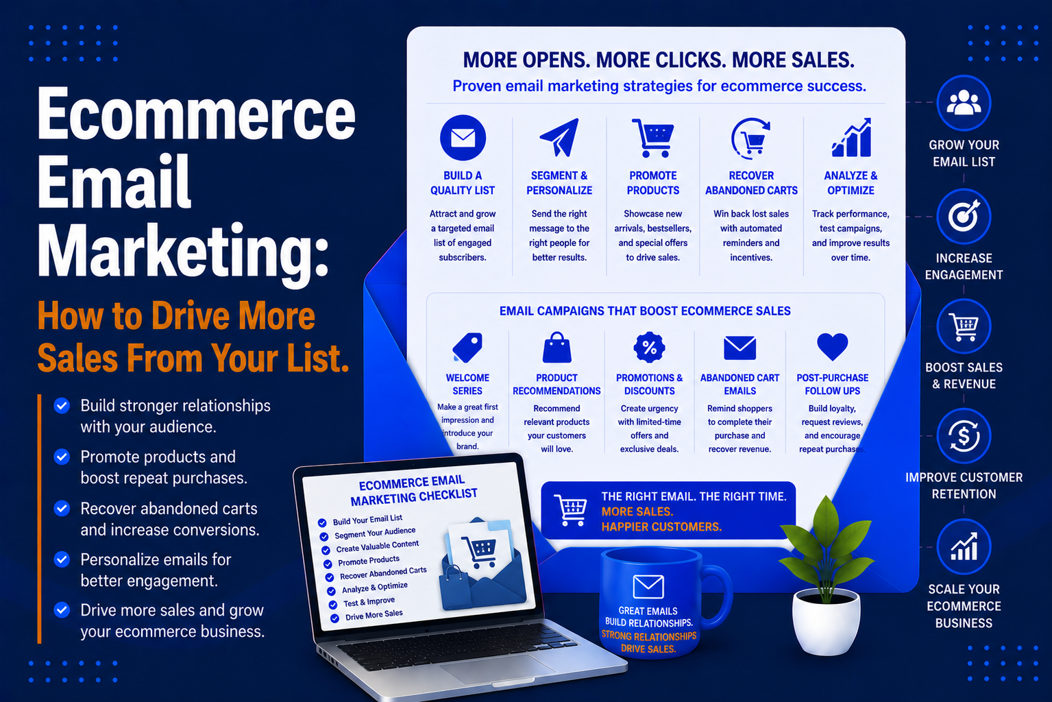 Ecommerce Email Marketing: How to Drive More Sales From Your List