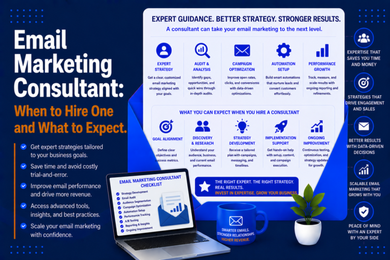 Email Marketing Consultant: When to Hire One and What to Expect