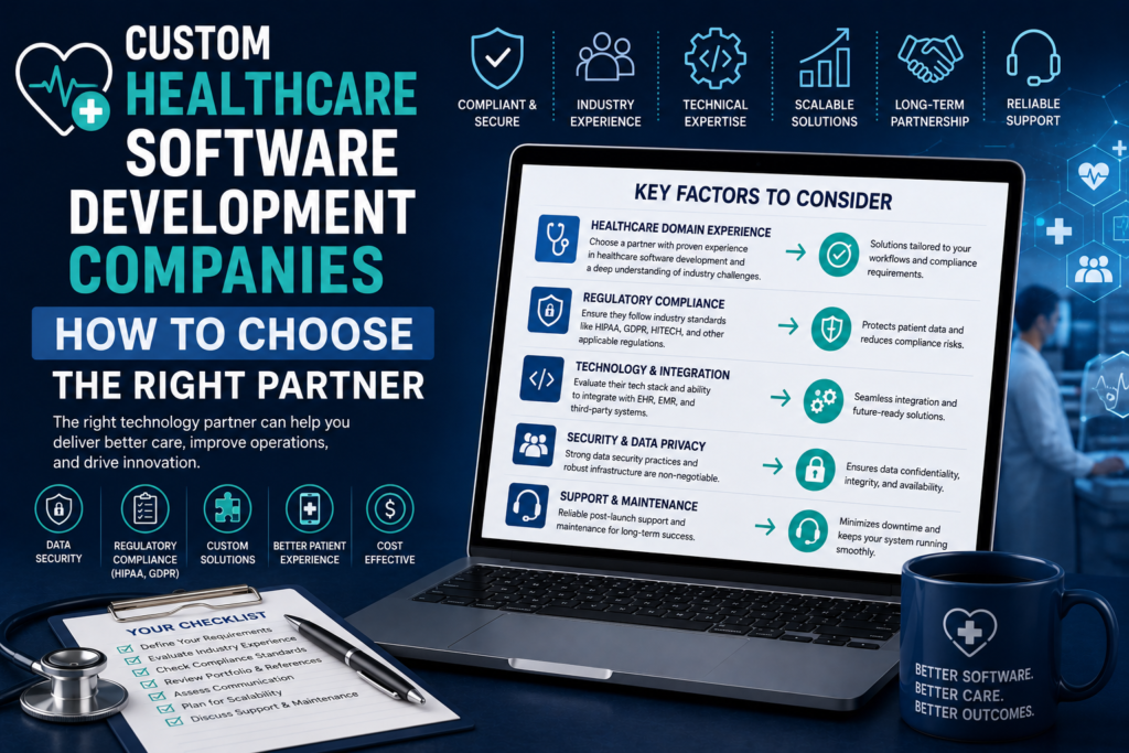 Custom Healthcare Software Development Companies, How to Choose the Right Partner