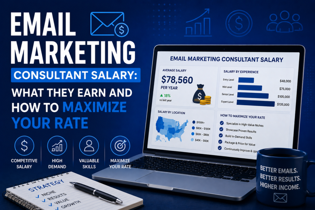 Email Marketing Consultant Salary: What They Earn and How to Maximize Your Rate