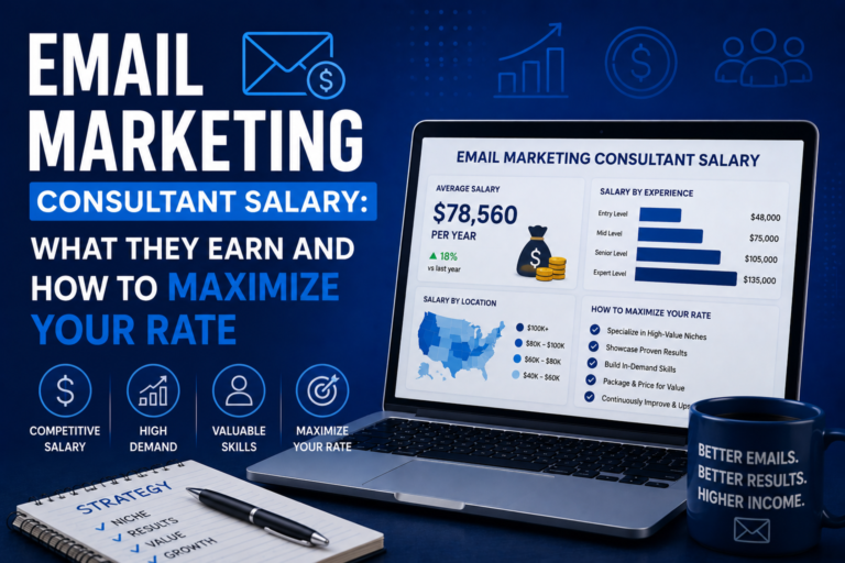Email Marketing Consultant Salary: What They Earn and How to Maximize Your Rate