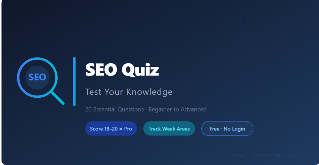 SEO quiz 