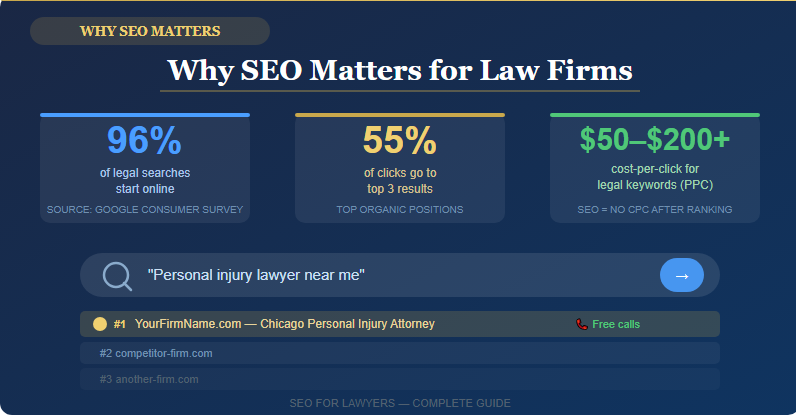 Why SEO matters for law firms