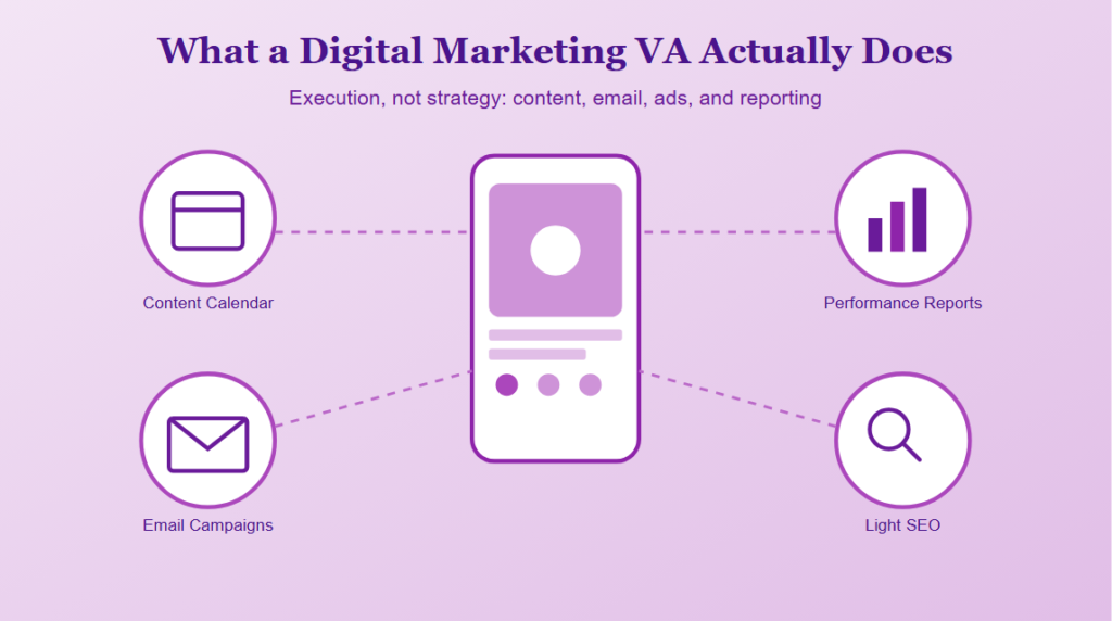 What a Digital Marketing VA Actually Does