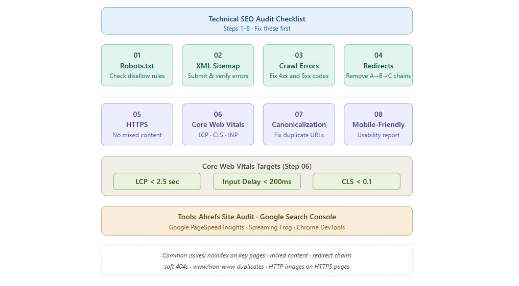Technical SEO Audit Checklist