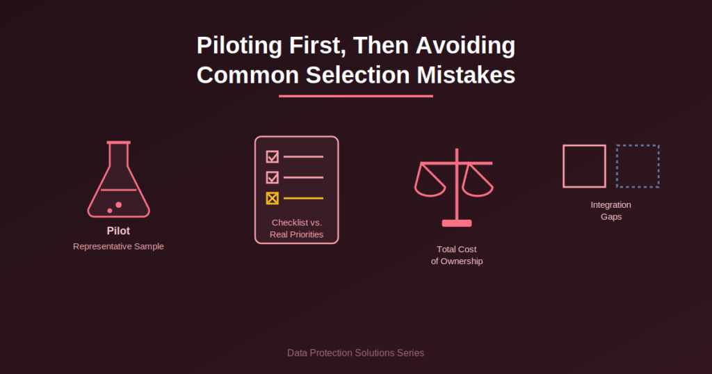 Common Mistakes When Choosing Data Protection Solutions