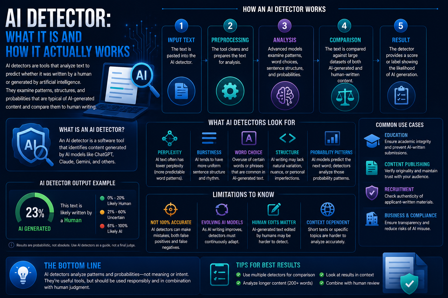 AI Detector: What It Is and How It Actually Works