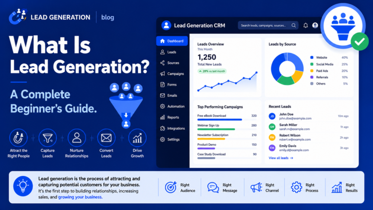What Is Lead Generation? A Complete Beginner's Guide