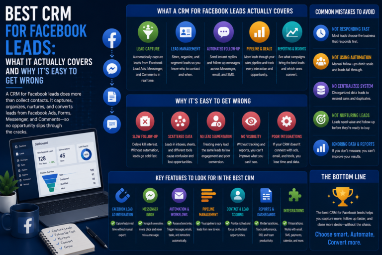 Best CRM for Facebook Leads: What It Actually Covers and Why It's Easy to Get Wrong