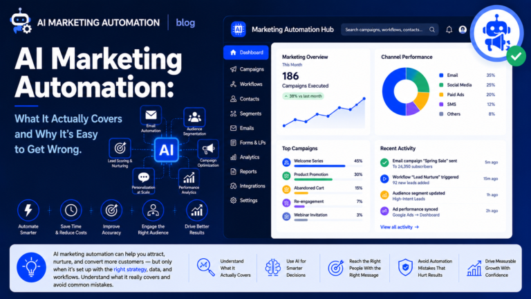 AI Marketing Automation: What It Actually Covers and Why It's Easy to Get Wrong