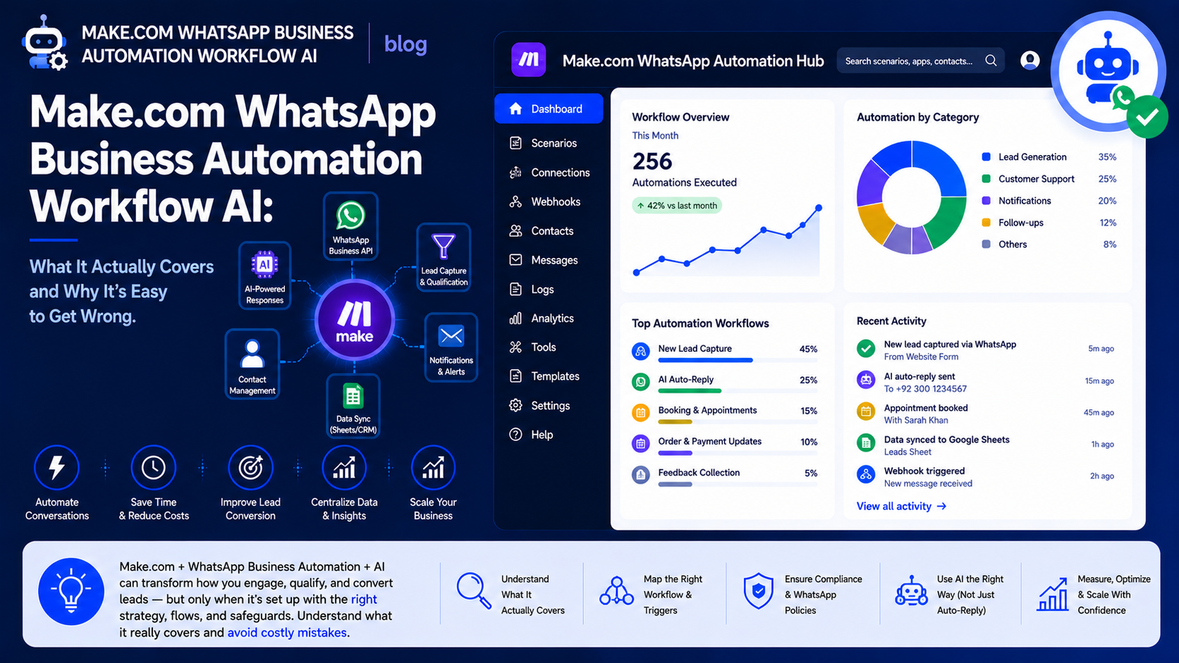 Make.com WhatsApp Business Automation Workflow AI: What It Actually Covers and Why It's Easy to Get Wrong