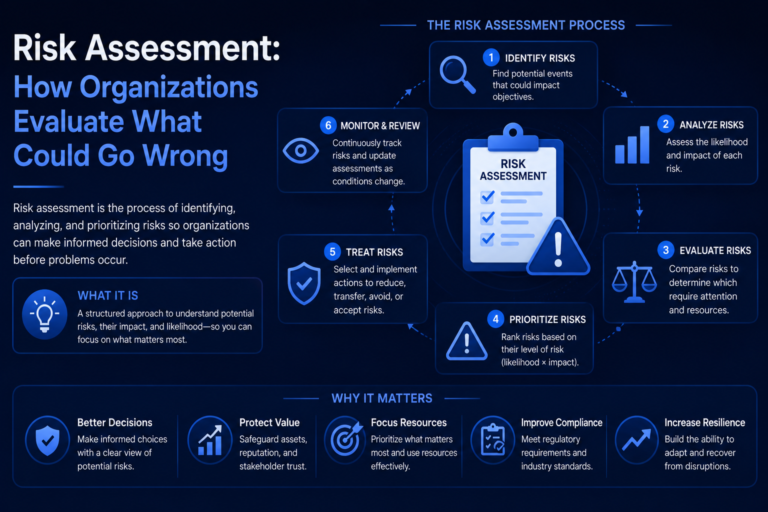 Risk Assessment: How Organizations Evaluate What Could Go Wrong