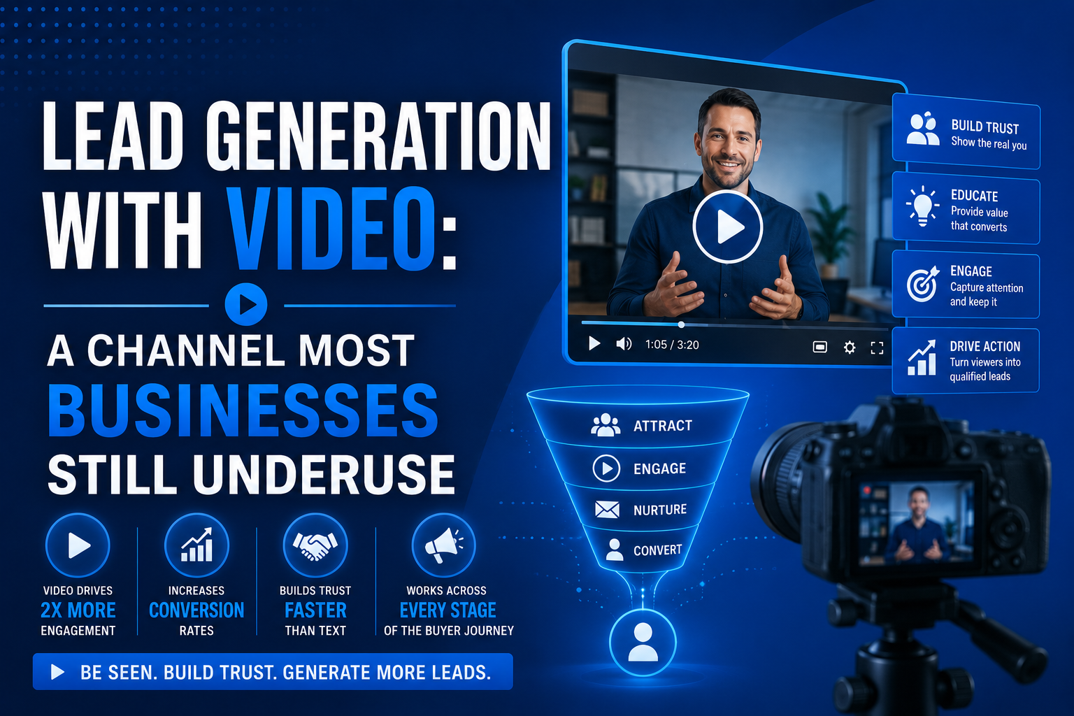 Lead Generation With Video: A Channel Most Businesses Still Underuse