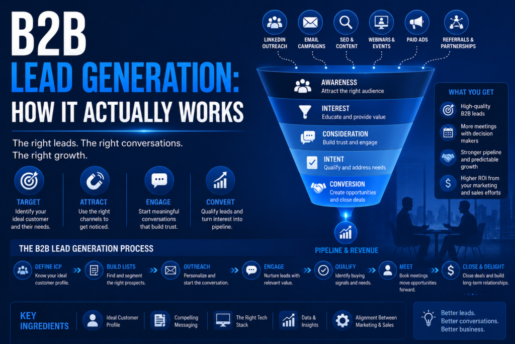 B2B Lead Generation: How It Actually Works