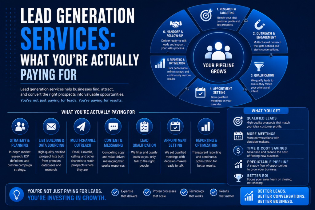 Lead Generation Services: What You're Actually Paying For