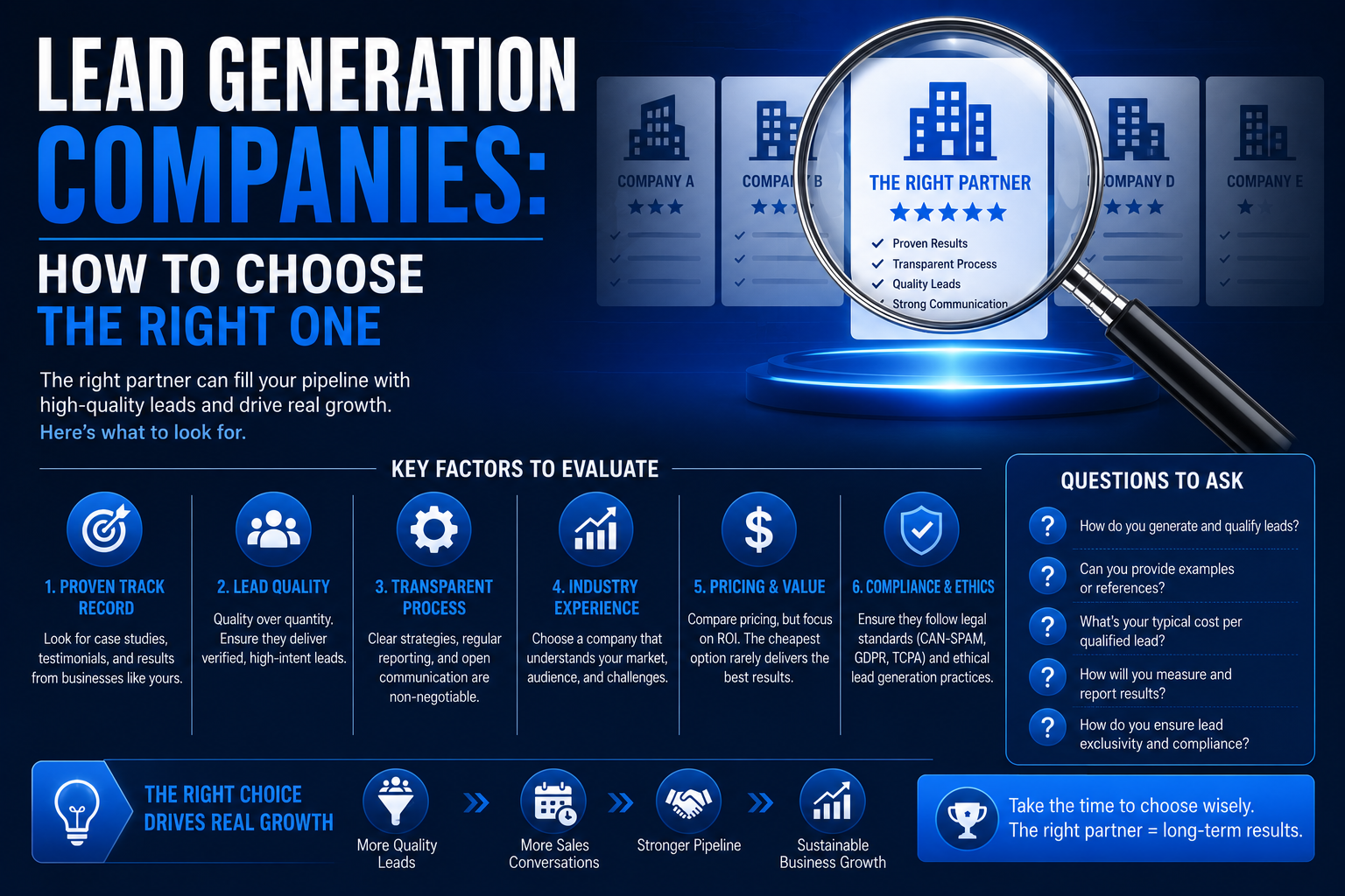 Lead Generation Companies: How to Choose the Right One