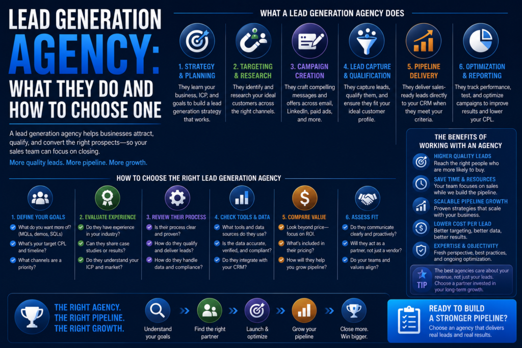 Lead Generation Agency: What They Do and How to Choose One