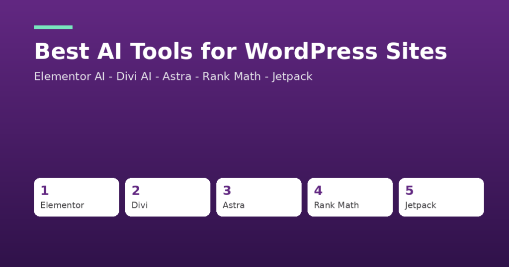 The Best AI Tools for Building WordPress Sites