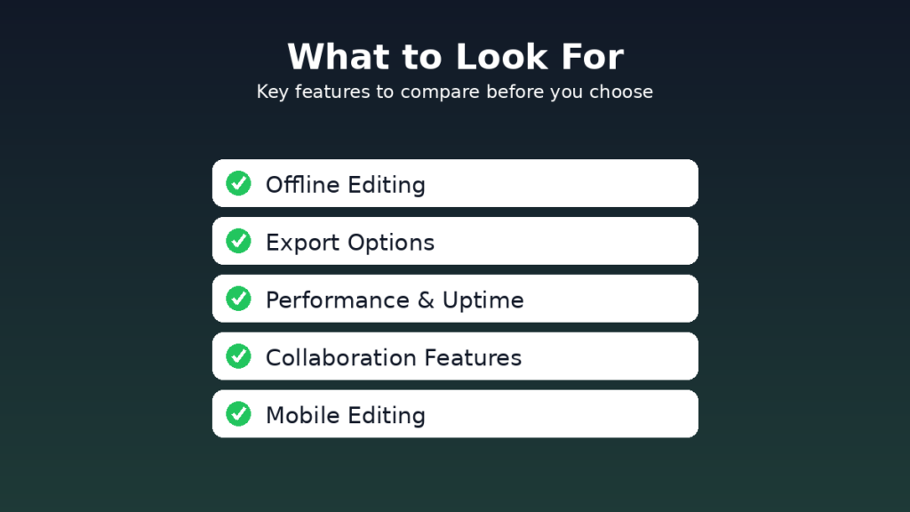 What to Check Before Choosing an Online AI Builder