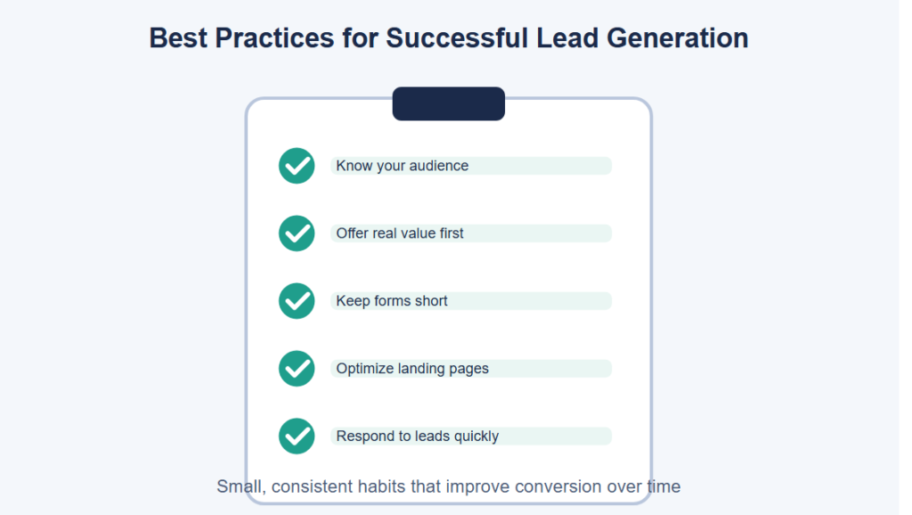Best Practices for Successful Lead Generation