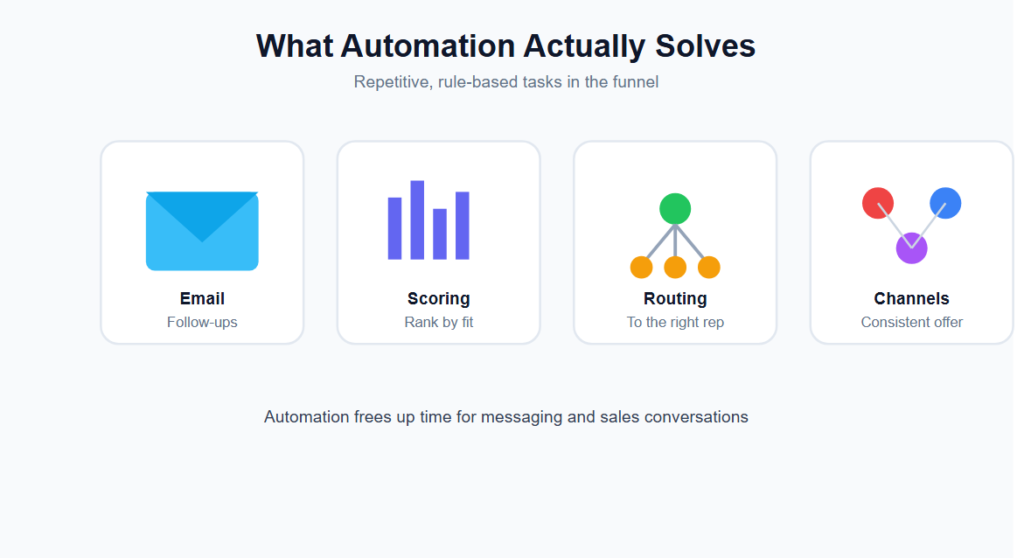 What Automation Actually Solves