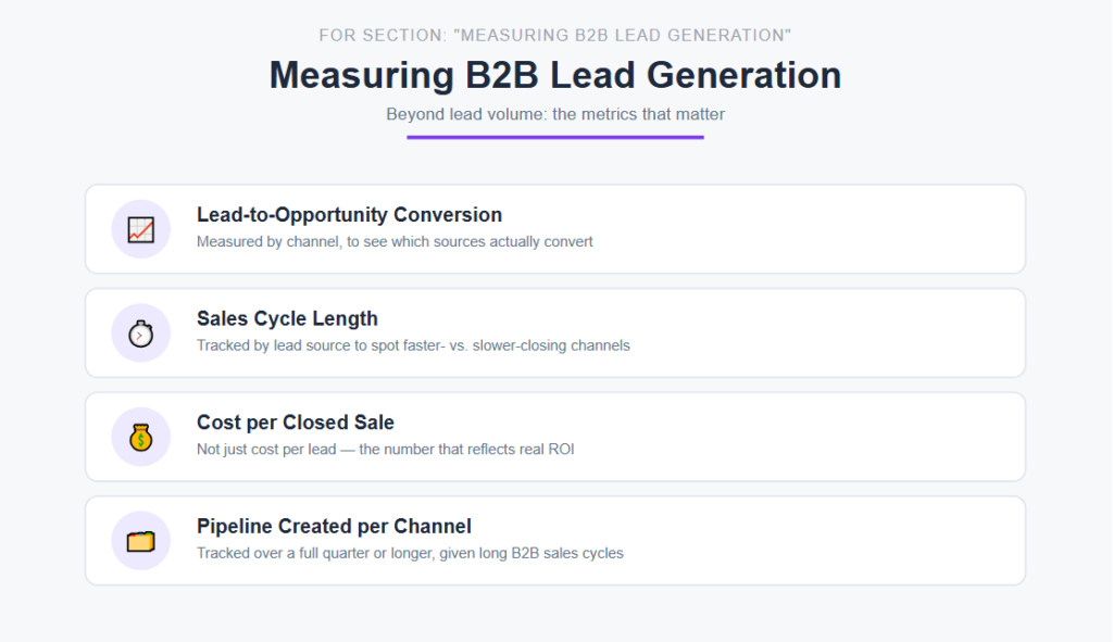 Measuring B2B Lead Generation