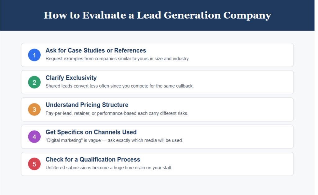 How to Evaluate a Lead Generation Company
