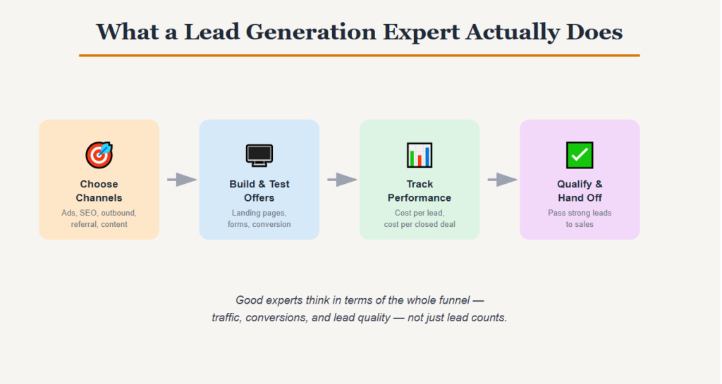 What a Lead Generation Expert Actually Does