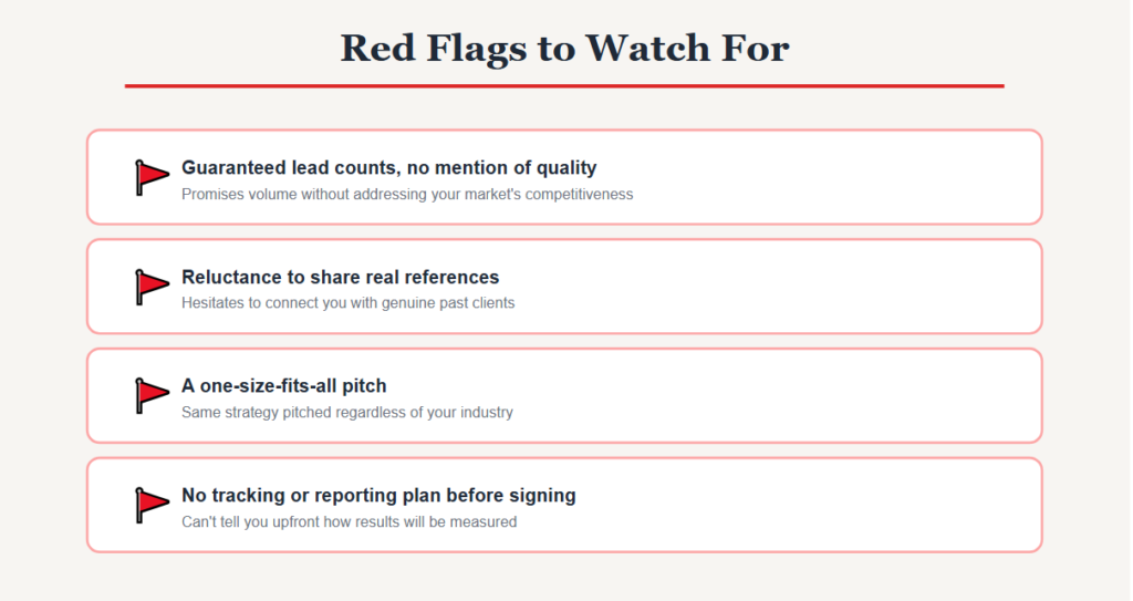 Red Flags to Watch For