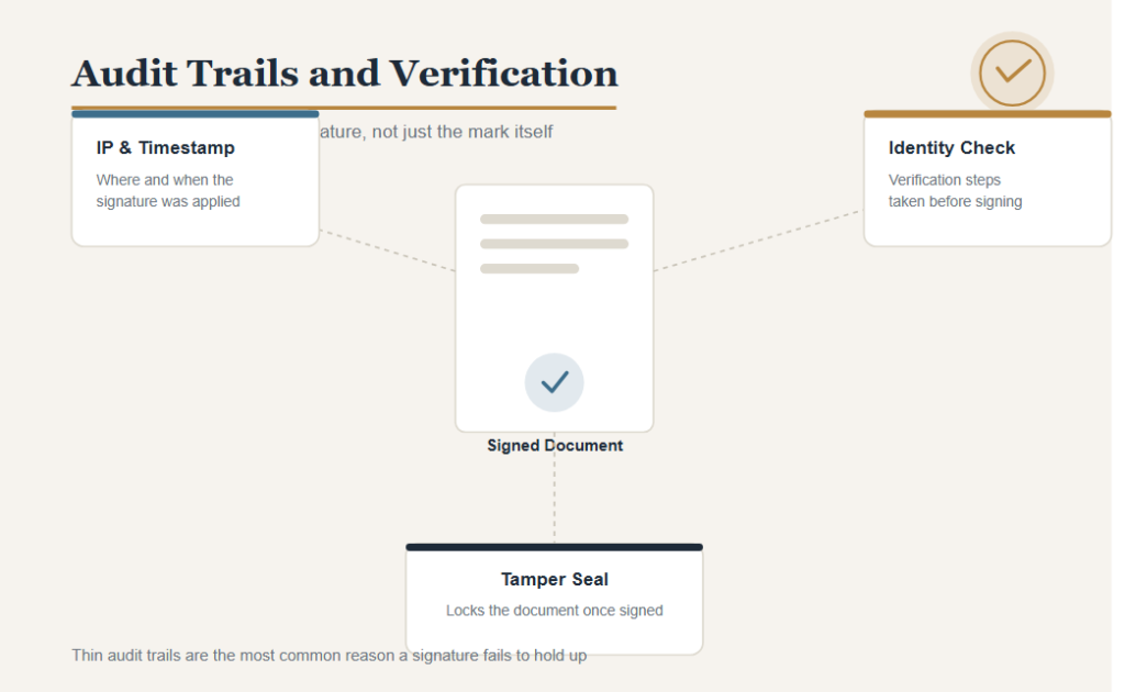 Audit Trails and Verification