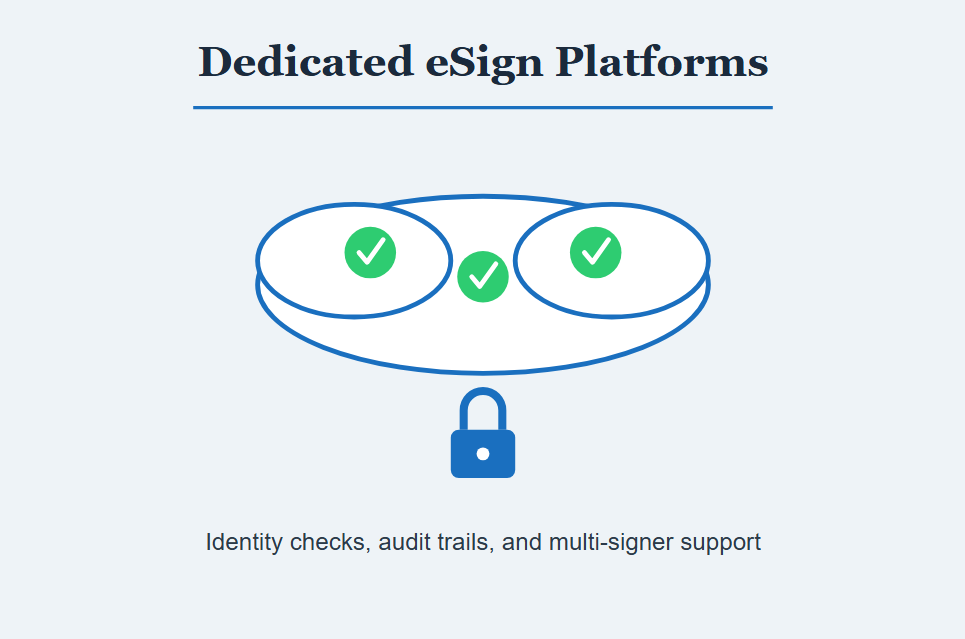 Dedicated eSign Platforms