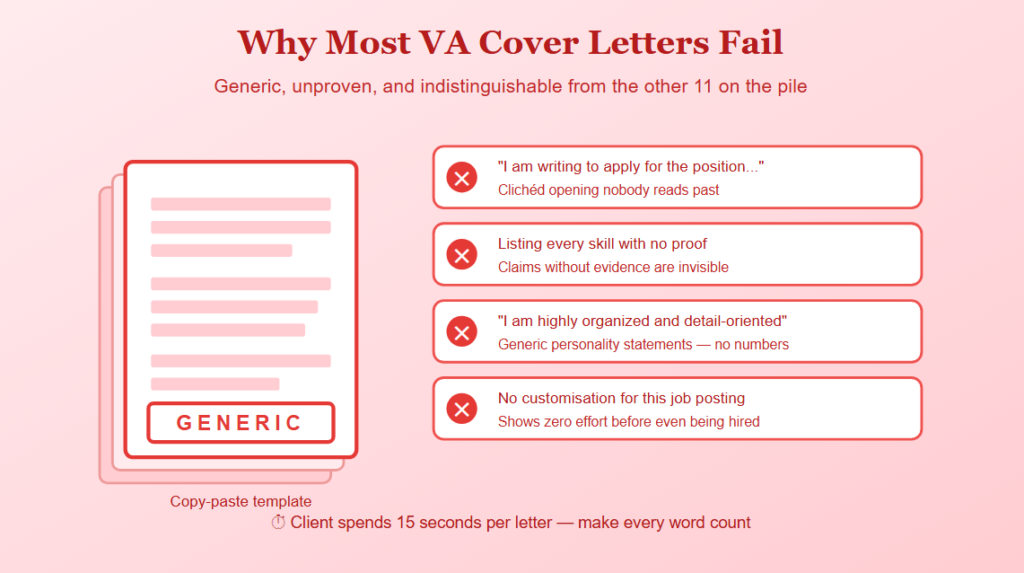 Why Most VA Cover Letters Fail