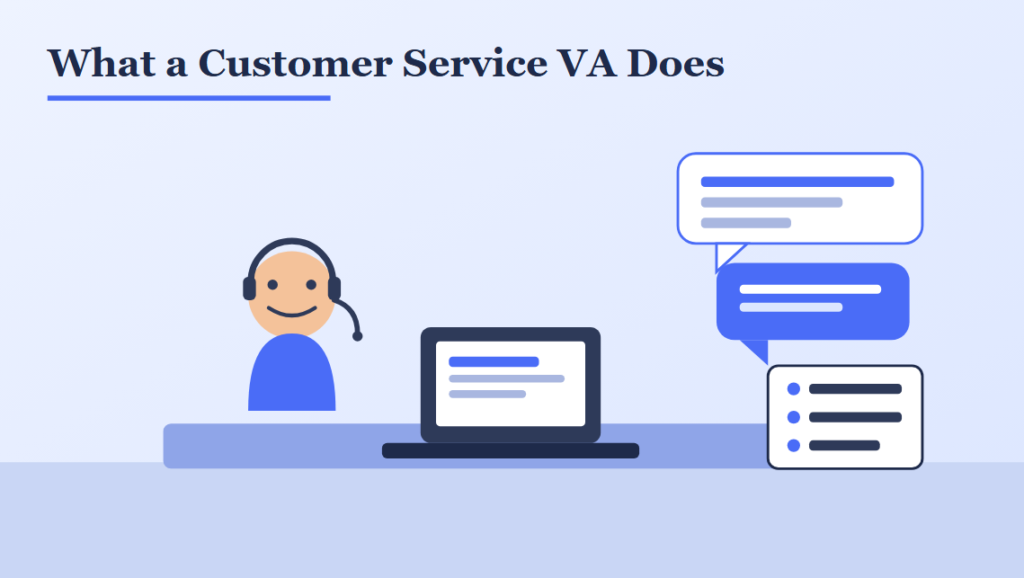 What a Customer Service VA Does