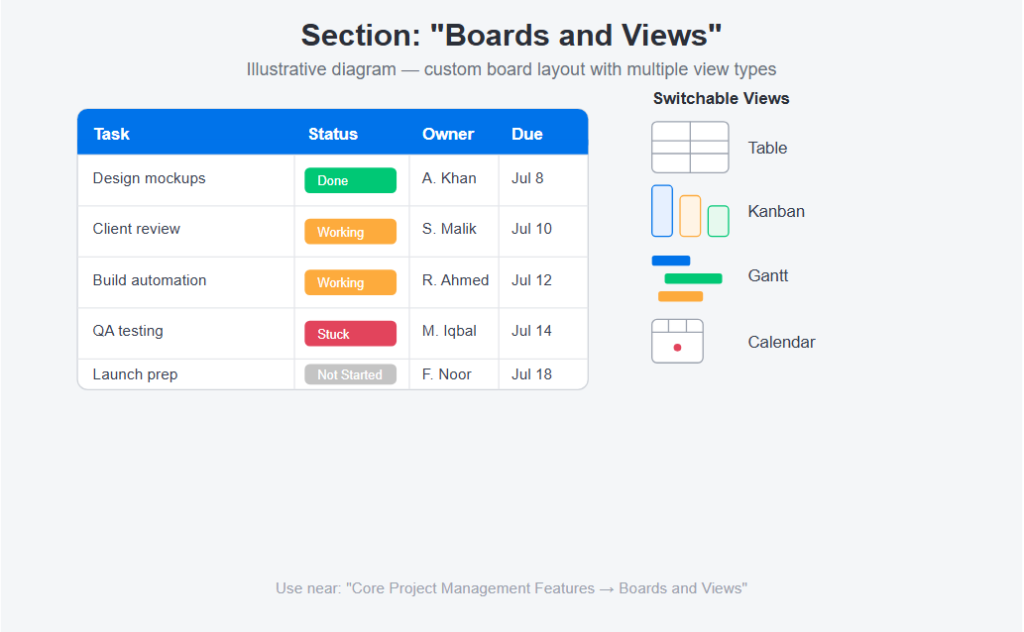 Boards and Views